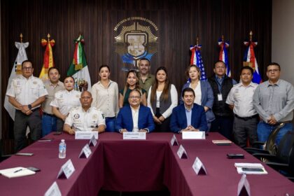 Andrés Mijes refuerza seguridad y reconocimiento policial en Escobedo