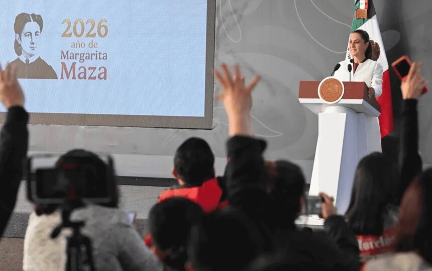 Sheinbaum presume histórica baja de violencia en Ciudad de México