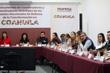 Morena y PT definen coordinadores rumbo a elección 2026 en Coahuila