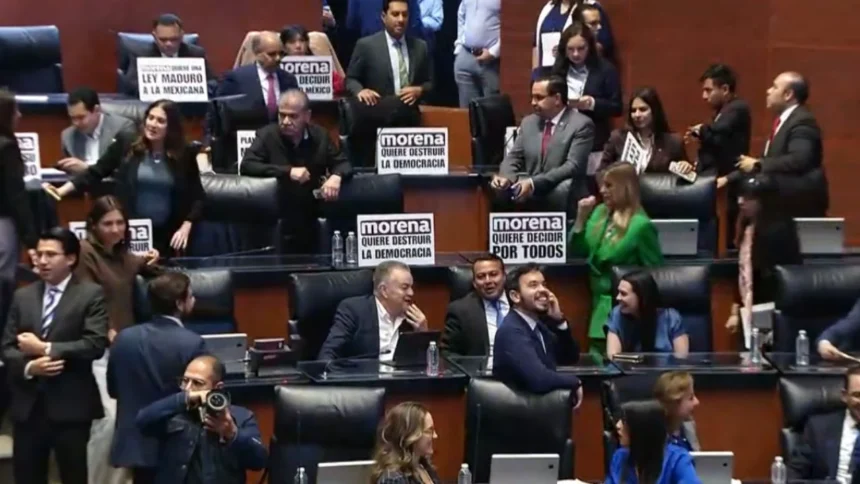 Senado debate Plan B de Sheinbaum sobre reforma electoral