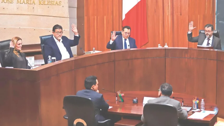 Reforma judicial baja salarios de magistrados del TEPJF en 2026