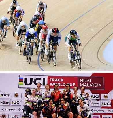 Ciclismo: Plata y bronce para México en Copa del Mundo Malasia