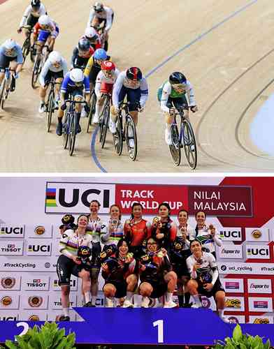 Ciclismo: Plata y bronce para México en Copa del Mundo Malasia