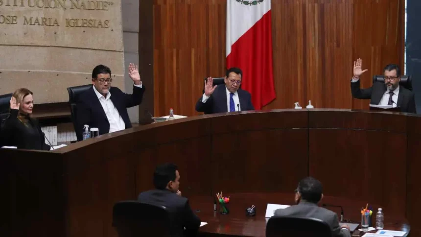 Comisiones del Senado avalan reelección de magistrados electorales