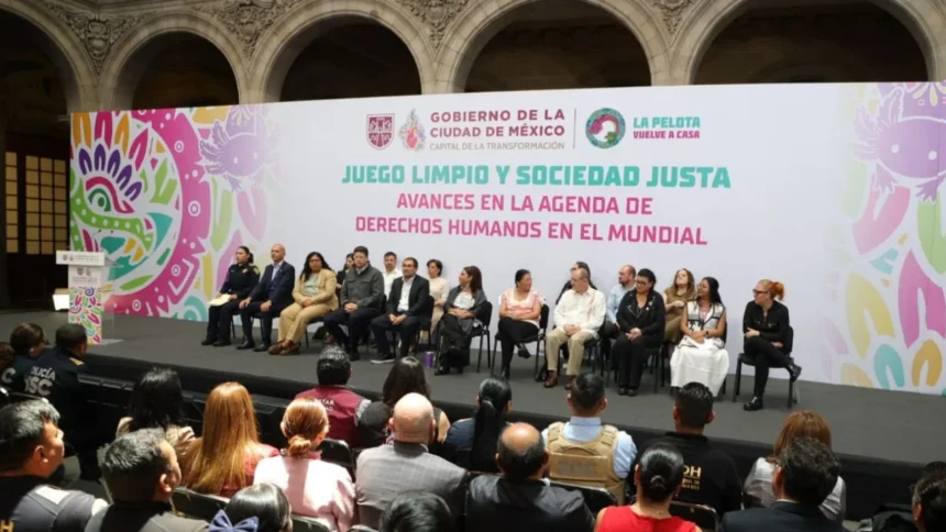 CDMX capacita a 19 mil para prevenir trata rumbo al Mundial 2026