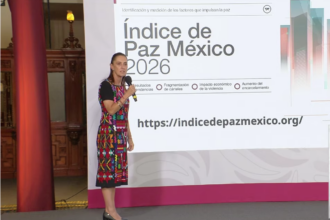 México mejora 5.1% en Índice de Paz 2025, destaca Sheinbaum