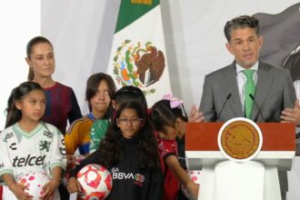 Irarragorri respalda plan de Sheinbaum para formar futbolistas mexicanos