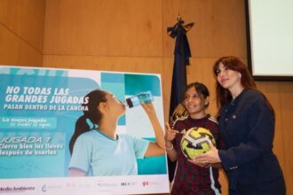 Lanzan campaña para uso responsable del agua en Mundial 2026