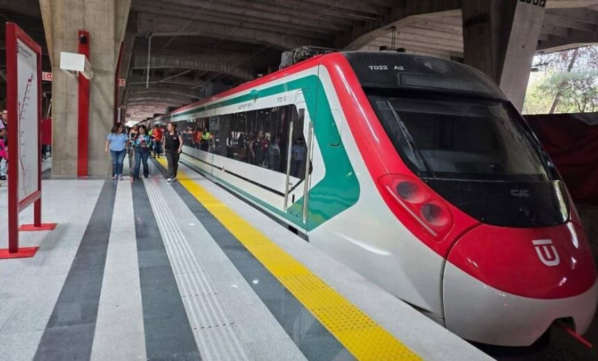 Aumenta afluencia en tren suburbano a AIFA por Mundial 2026