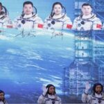 Astronautas chinos regresan tras récord de 210 días en órbita