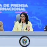 Delcy Rodríguez agradece a México apoyo tras sismos en Venezuela