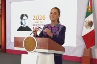 Sheinbaum supervisa sargazo, Parque del Jaguar y Tren Maya en QRoo