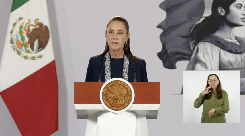 Sheinbaum informa a 600 mil personas en gira por 26 estados