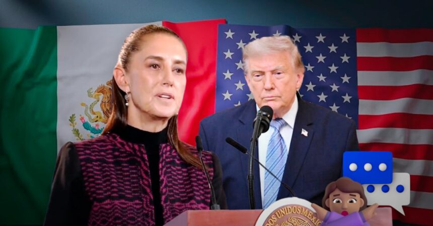 Sheinbaum pide a Trump no politizar relación México-EE UU