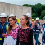 Sheinbaum supervisa hospitales y proyectos de salud en Chetumal
