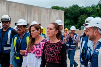 Sheinbaum supervisa hospitales y proyectos de salud en Chetumal